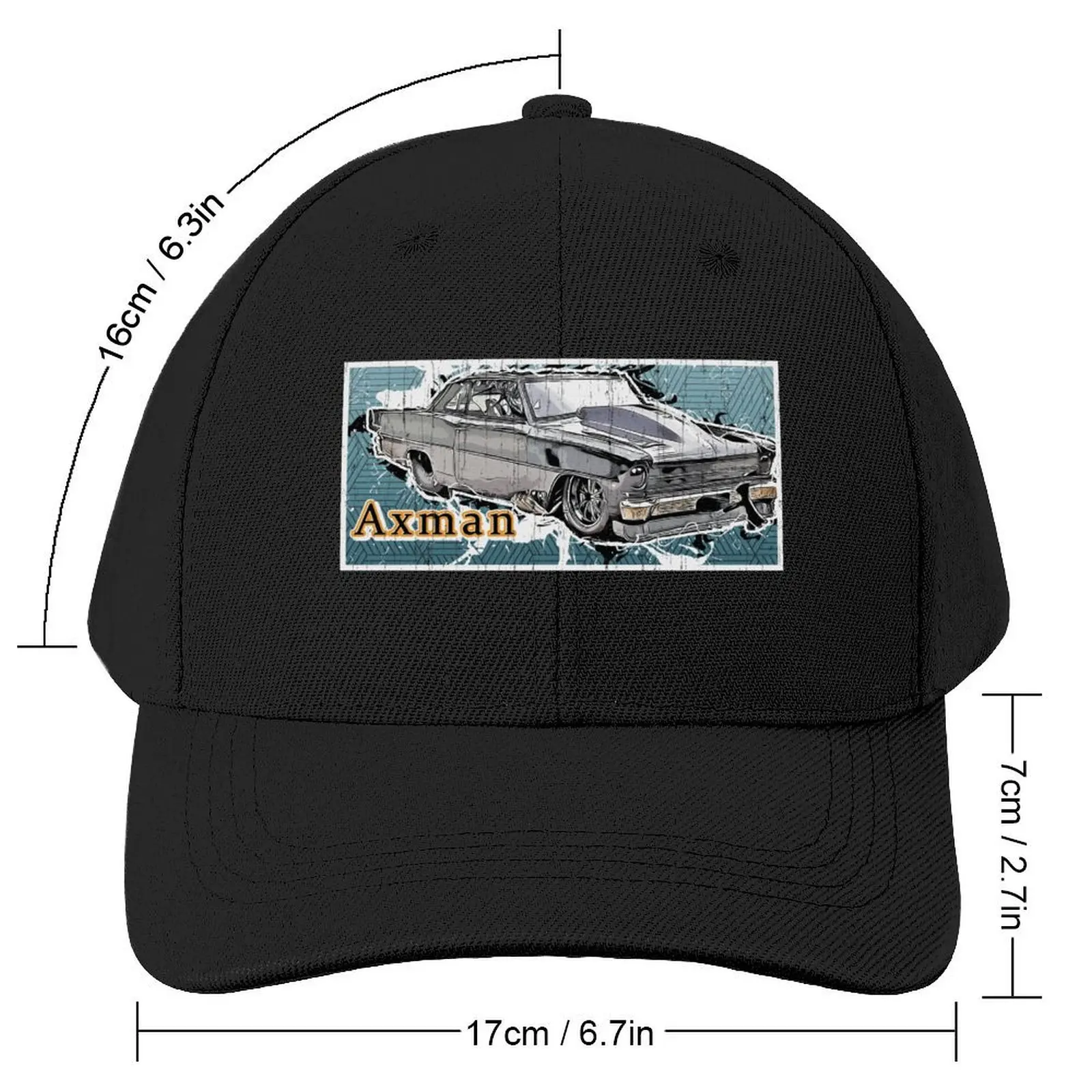 Axman Street Racer, Axman car, MSO Outlaws, Outlaws Street and the Axman. Baseball Cap Rugby Trucker Hat birthday Woman Men's