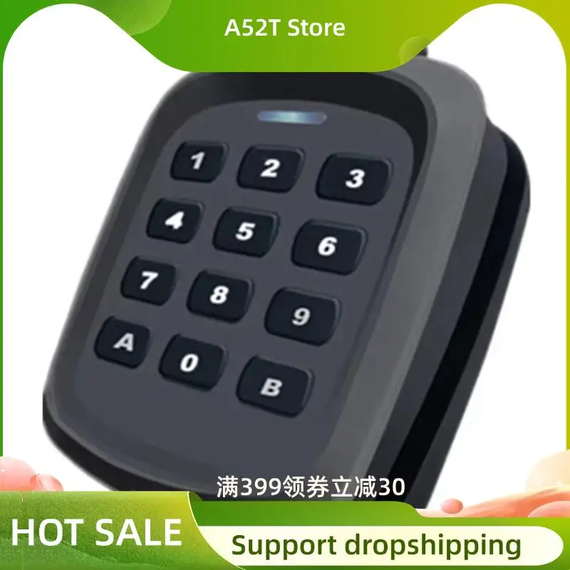 

A52T пульт дистанционного управления для гаражных ворот 33 МГц устройство открывания гаражных ворот 4 в 1 280-868 МГц многочастотный пульт дистанционного управления для ворот устройство открывания гаражных ворот