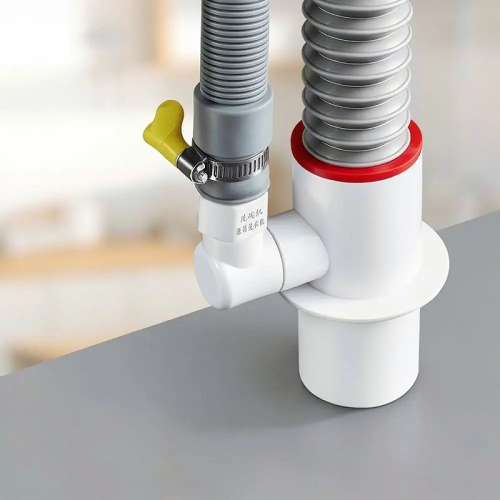 Multi Port Drain Splitter Washing Machine Sink Sewer Hose Connector Universal Pipe Adapter Bathroom Odor Proof