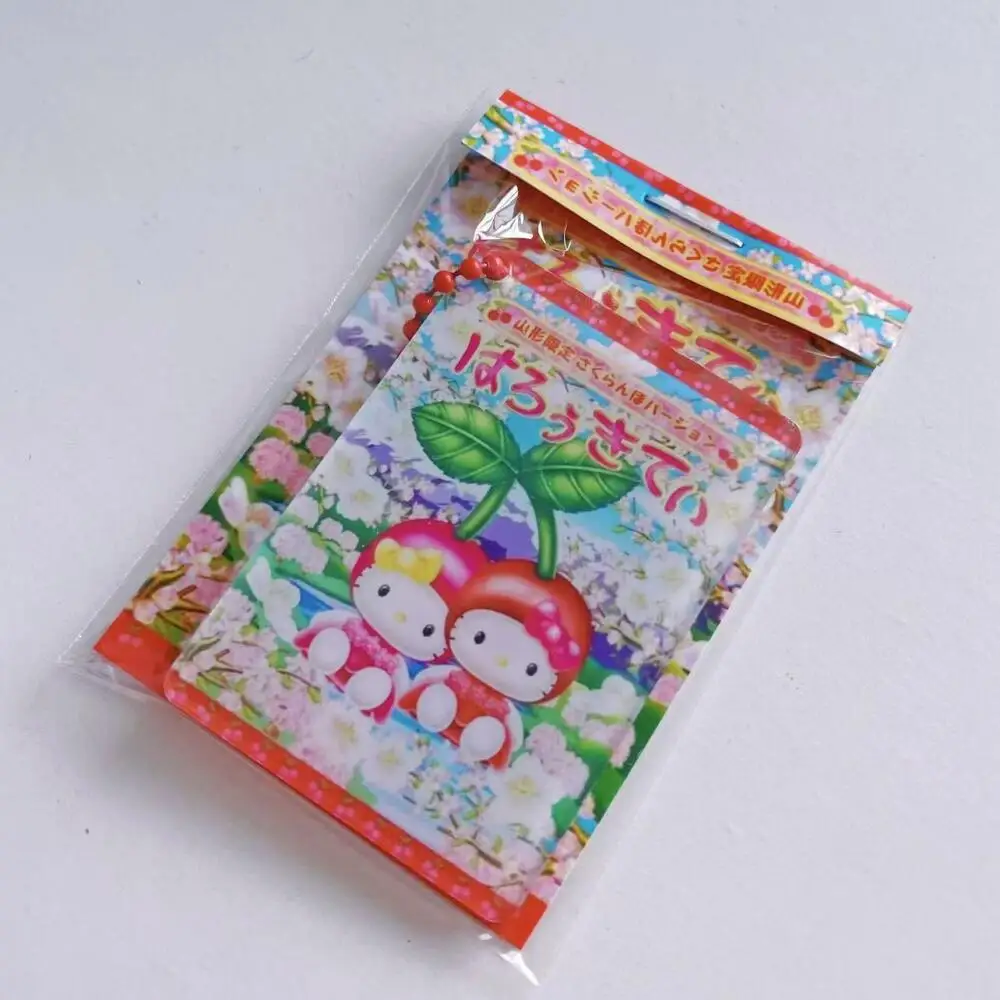 Sanrio 헬로 키티 아크릴 펜던트 키 체인 레트로 만화 키티 고양이 교수형 가방 액세서리 장식 펜던트 커플 열쇠 고리