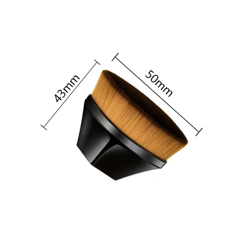 歌舞伎フェイスブラッシュファンデーションメイクブラシフラットトップメイクツールファンデーションブラシブレンド用リキッドクリームリキッドパウダー女性用