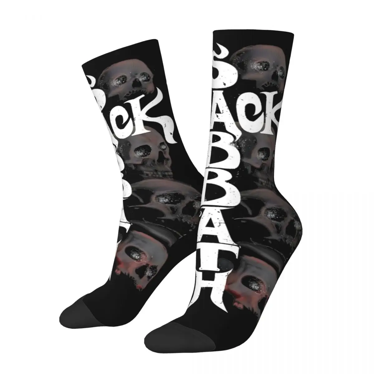 Fashion Male Men Socks Casual Black Cool Sabbaths Sock Polyester High Quality Women Socks Spring Summer Autumn Winter