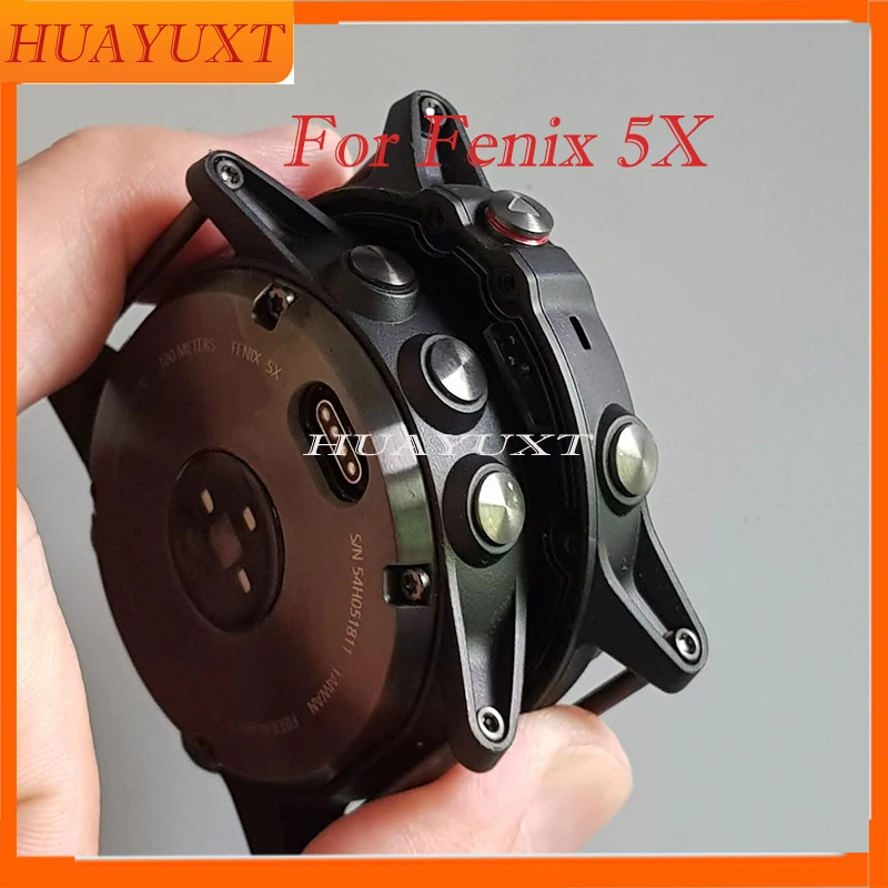 Back cover without battery For FENIX 5X fenix5X GPS Watch housing case shell replacement repair part