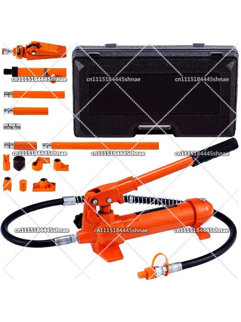 4/10/12/20 Ton Hydraulic Body Frame Repair Kit, Auto Truck Lifting Jack with Cylinder for Automotive & Heavy Equipment
