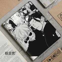 Capa de silicone para iPad, Satoru Gojo, Jujutsu Kaisen, iPad Air 4, 5, 10.9, Mini 5, 6, Luxo, Pro 12.9, 11, 10.5, 9.7 °, 10 °, 10 °