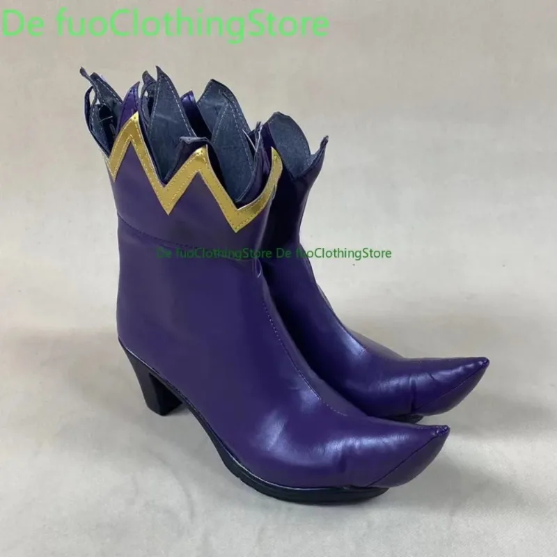Defuo Live Natsumi Cosplay Shoes Anime Convention Boots Anime Game Role-playing Shoes And Boots Halloween Party
