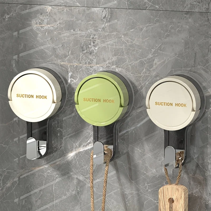 Powerful Vacuum No-Drilling and Self-Adhesive Towel Racks with Suction Cup Hooks Can Be Attached To The Walls of Bathrooms - view 2