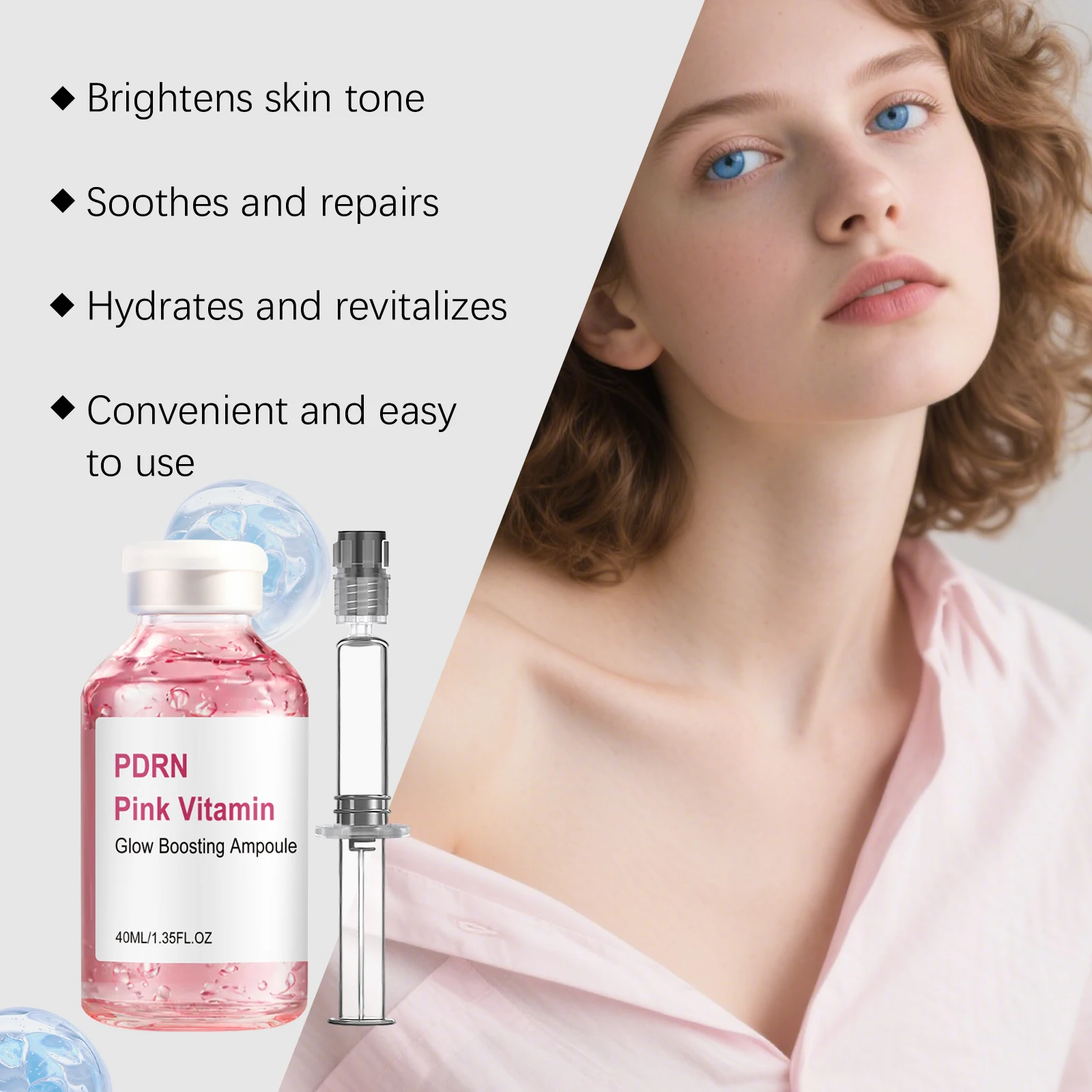 Sérum Facial PDRN Vitamina Ros - Niacinamide Brightening Serum avaliação e preço