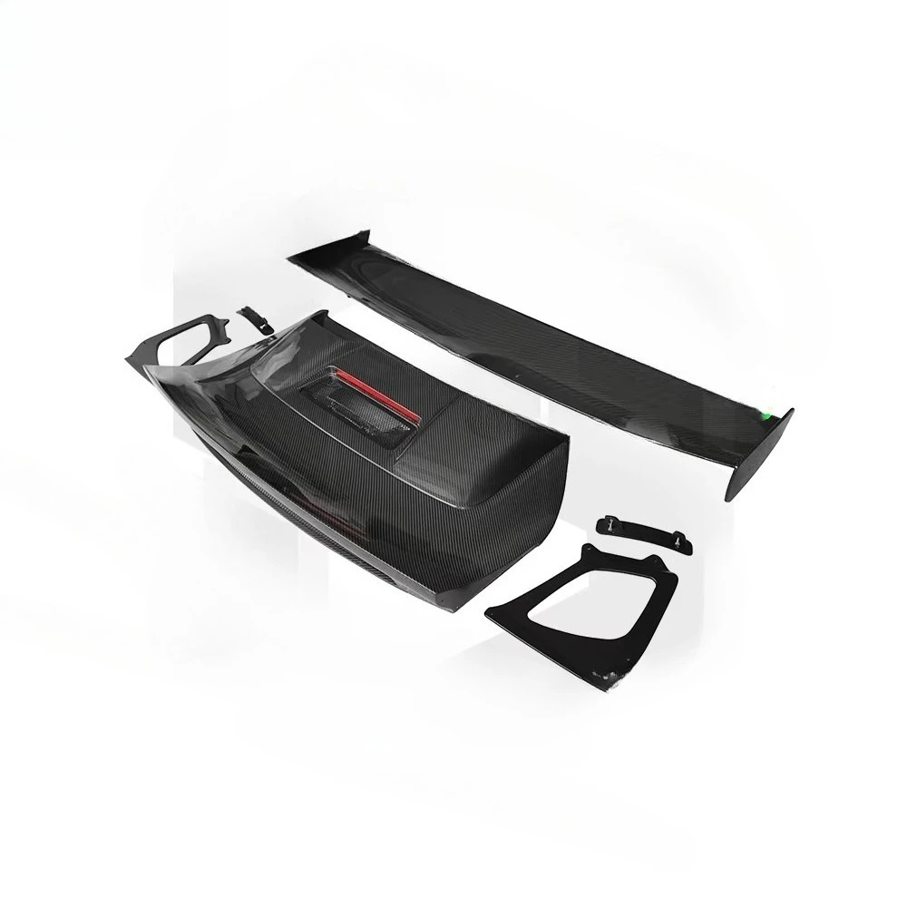 New Dry Carbon Fiber GT2RS Style Rear Wing Spoiler 911 991.1 991.2 Upgrade Trunks Car Diffuser Spoiler Splitter