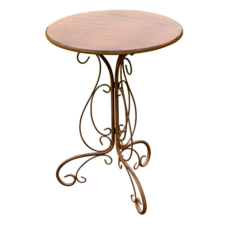 

Simple coffee table outdoor courtyard living room home creative table homestay garden storage small round table outdoor flower s