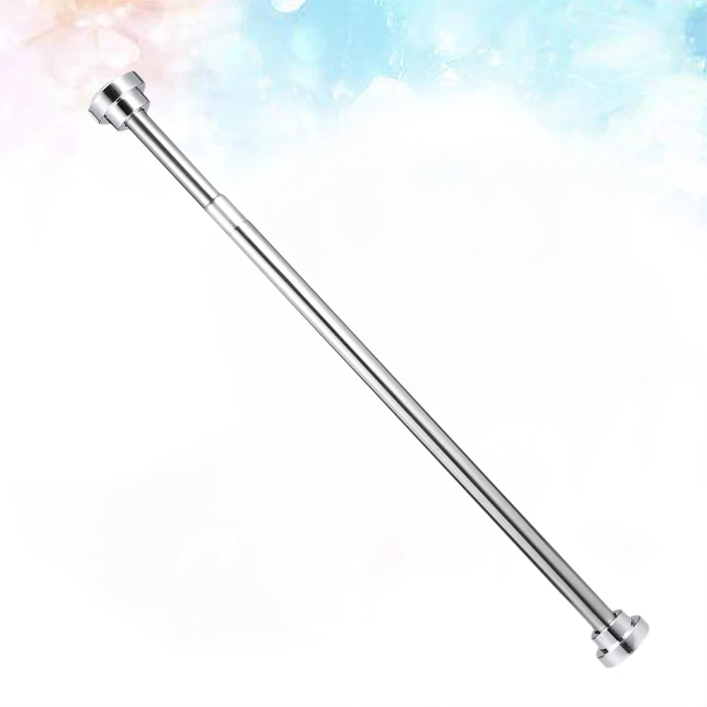 

Telescopic Drying Rack Extendable Clothesline Tension Rod Shower Curtain Adjustable Length Wardrobe Hanger