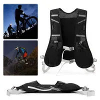 Hydration Running Vest Reflective Hydration Vest Breathable Hiking Vest Pack Lightweight Cycling Backpack for Men Women