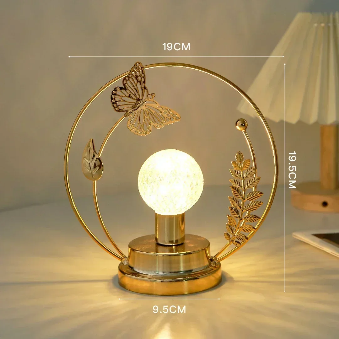 لطيفة سطح المكتب ليلة ضوء الديكور جو مصباح هدية رومانسية مصابيح غرفة نوم فتاة