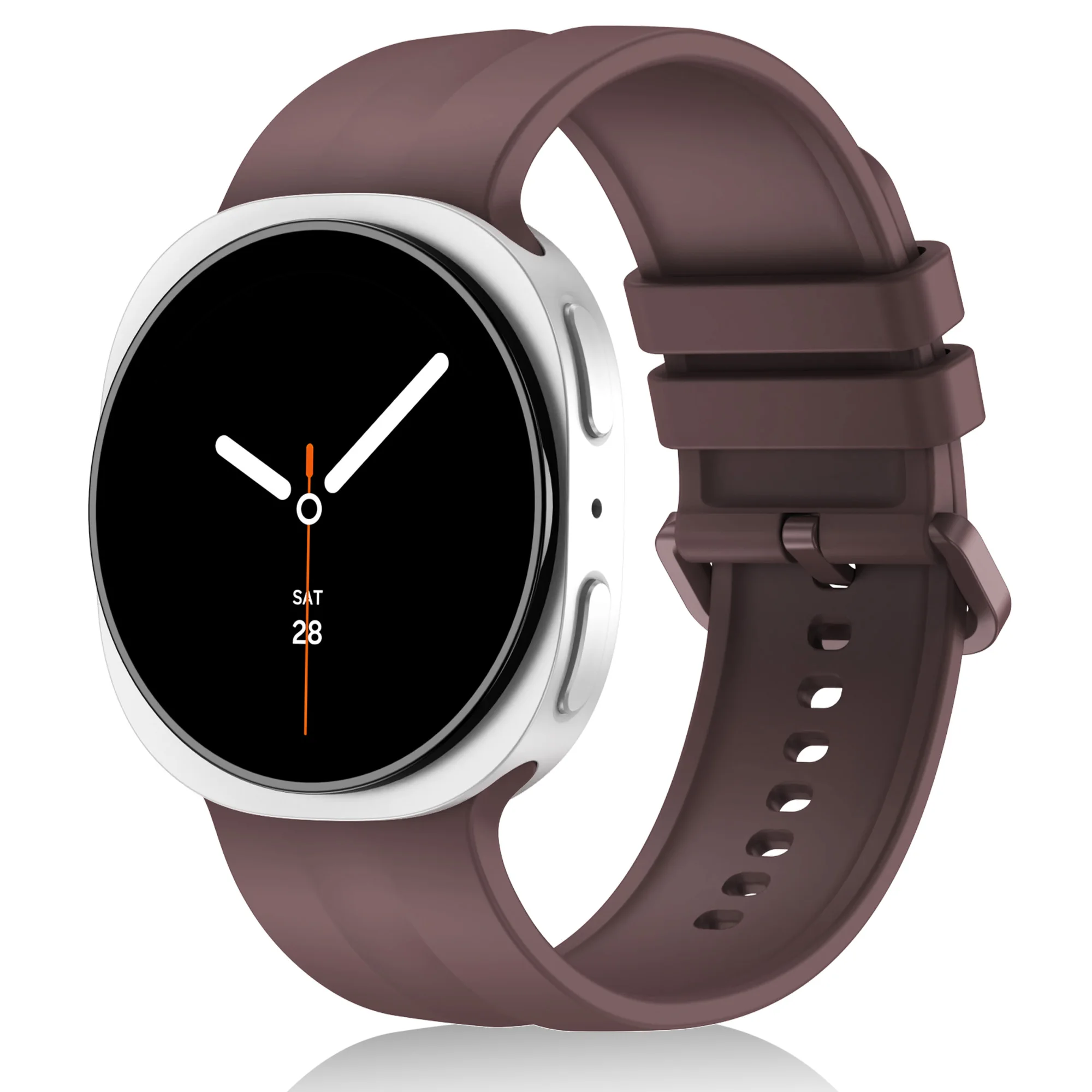 Original Silikonarmband für Samsung Galaxy Watch 9 8 44mm 40mm Sportarmband Galaxy Watch 8 Classic 46mm Armband Zubehör – Detail 15