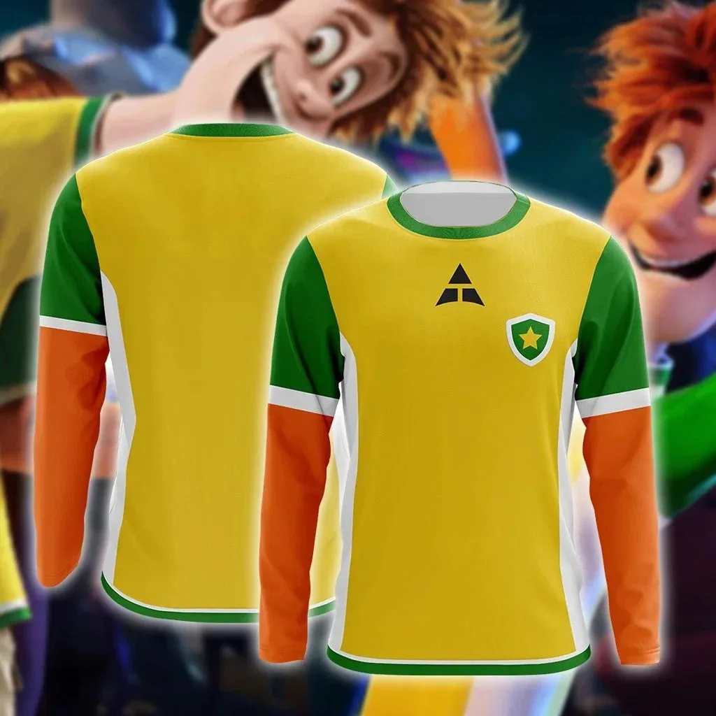 فندق ترانسيلفانيا دينيس جوناثان تأثيري الكبار الاطفال طويلة الأكمام تي شيرت تنفس التجفيف السريع مريح لينة بسط استرخاء #4