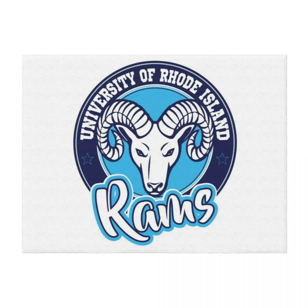 

Rams Sticker Throw Blanket for winter Soft Plush Plaid Winter beds Luxury St Blankets