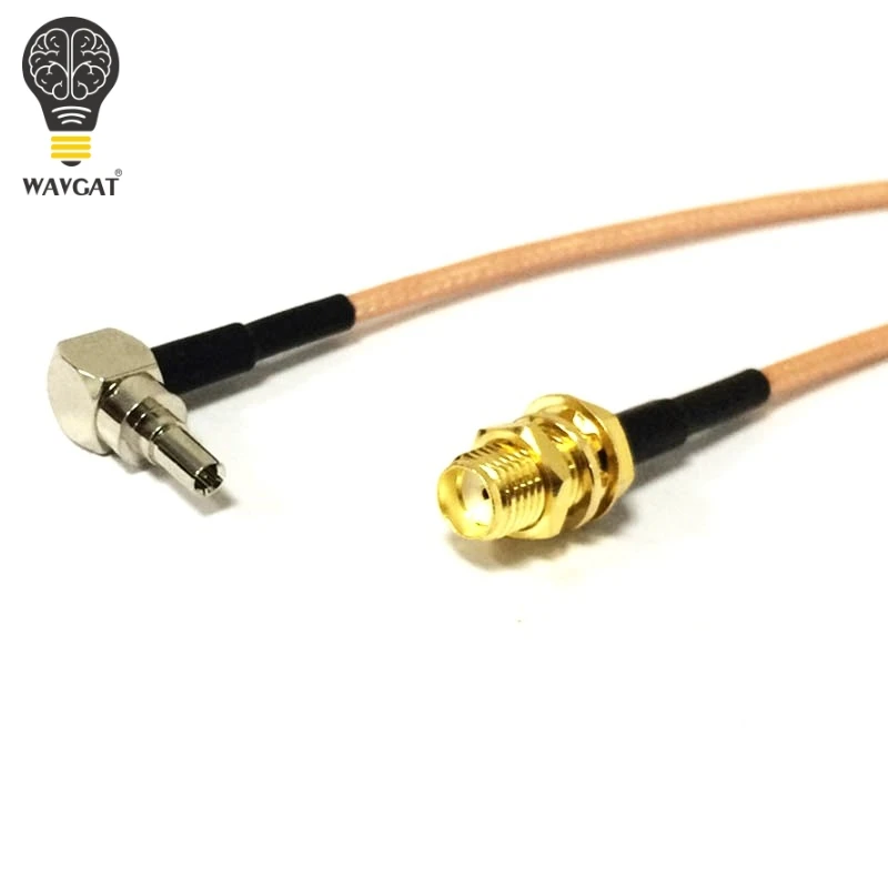 RF SMA переключатель TS9 ОТРЕЗОК кабеля SMA гнездо перегородки разъем Переключатель TS9 штекер прямоугольный разъем RG316 кабель 15 см