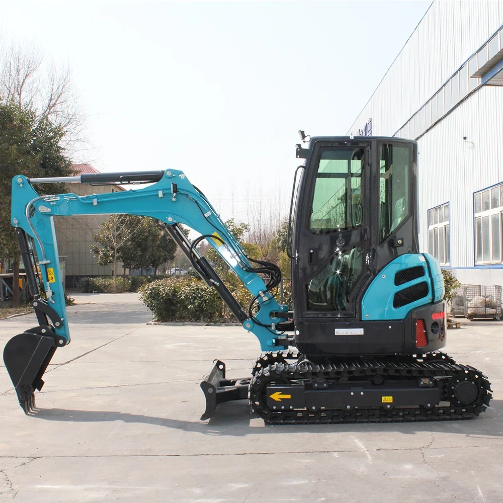 

3.5Ton Best Price Small Mini Excavator Micro Trench Digger Bagger Machine With Pilot With Attachment