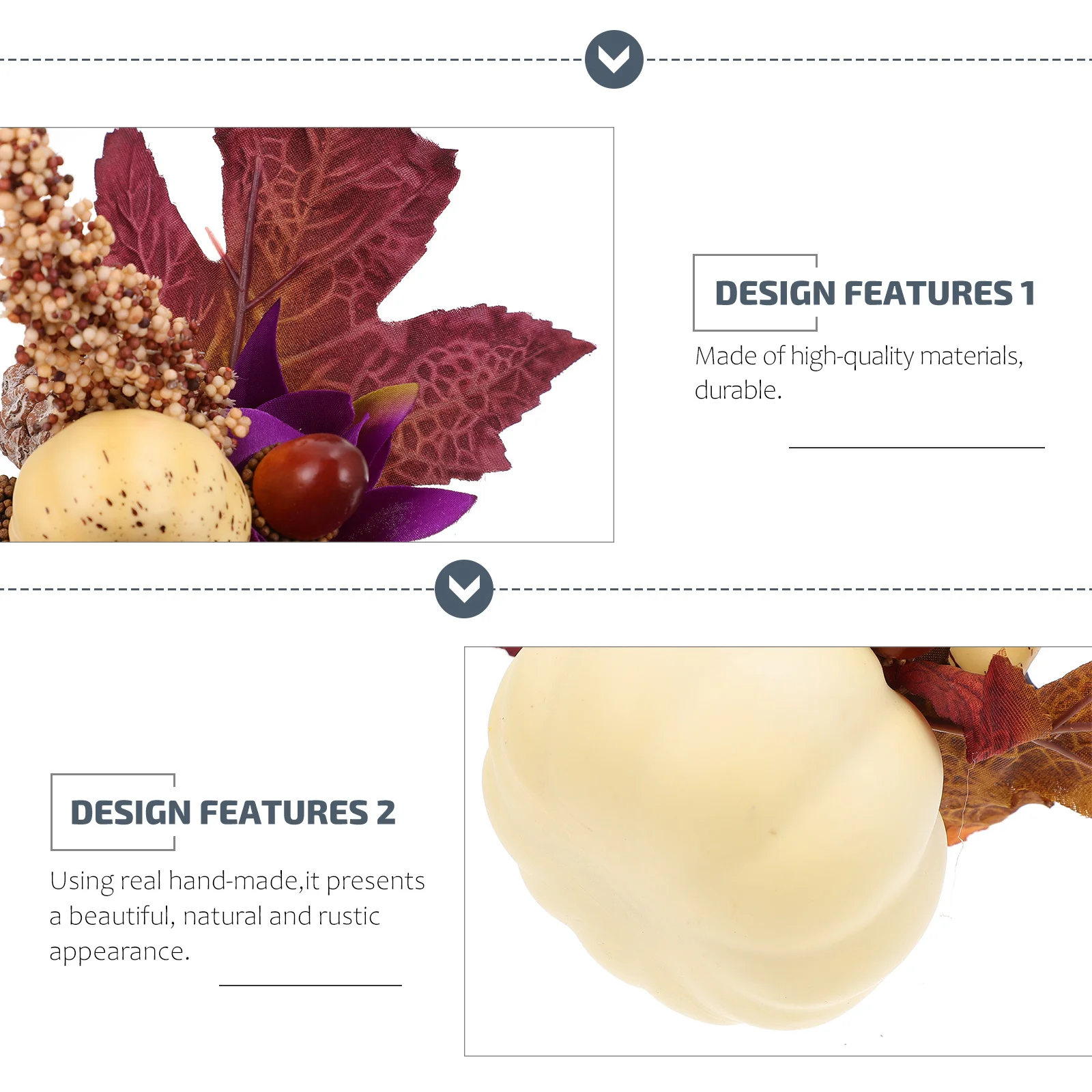 

Halloween Pumpkin Decoration Party Table Adornment Unique Design Excellent Workmanship Exquisite Holiday Decor