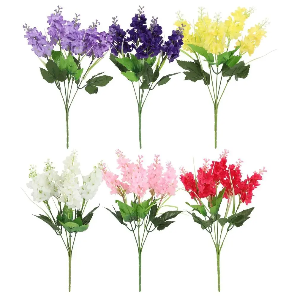 

Fashion 35cm Artificial Flower Hyacinth Wisteria Flower Arrangement Simulation Bouquet Wedding Decoration