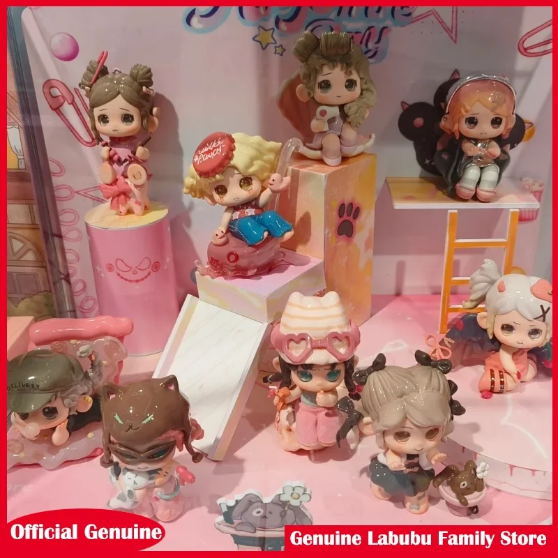 

New Oona V2 All Pink Day Series Blind Box Toys Cute Action Figures Trendy Model Cartoon Desk Decor Adult Kids Surprise Gift