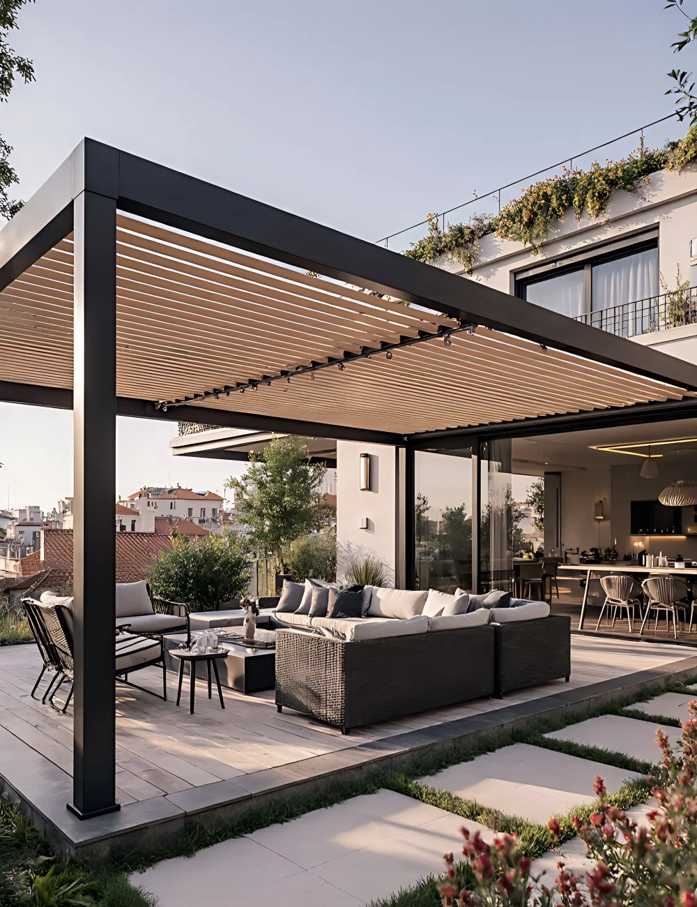 Pavilhão ao Ar Livre Estilo Mi - Outdoor Furniture Gazebo avaliação e preço