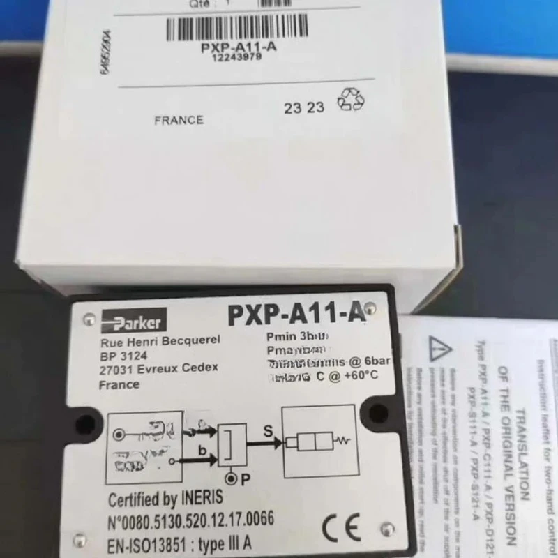Parker PXP-A11-A Pneumatic Valve Pneumatic Components