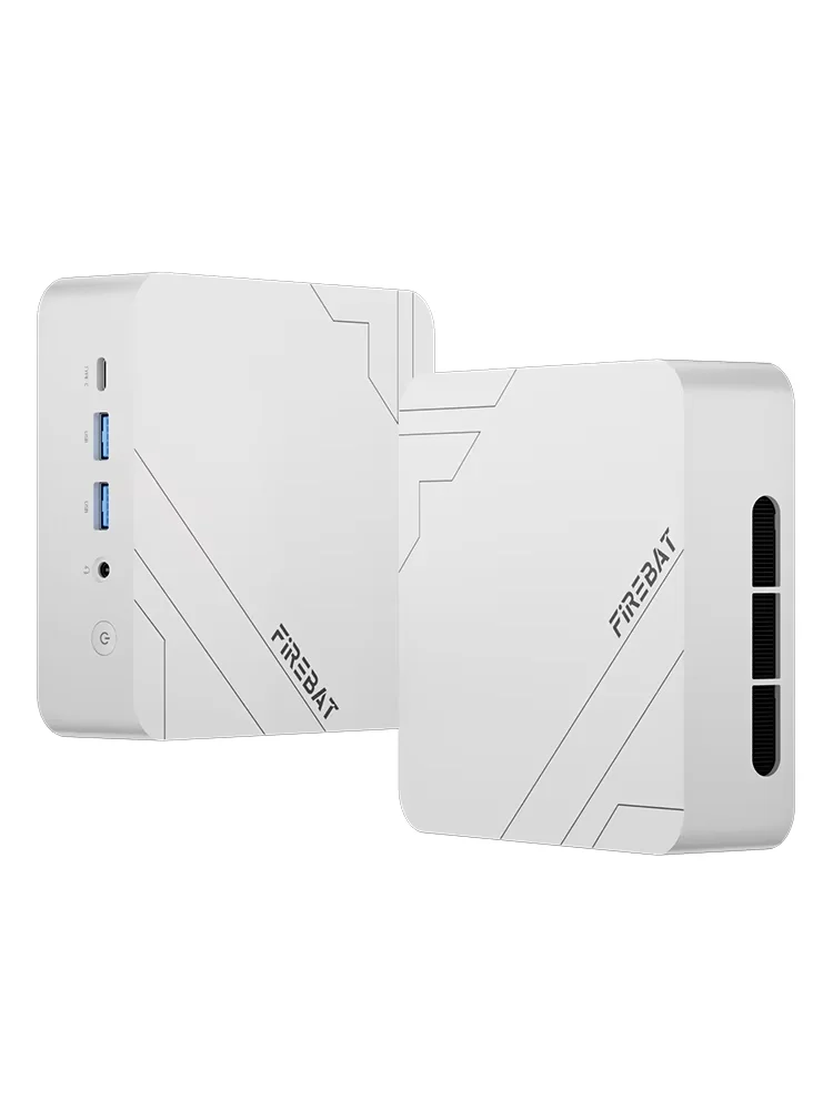 Firebat F1 P Mini PC AMD Ryzen 7 H 255 16GB DDR5 5600MHz 512GB SSD Win11 Pro Wi-Fi 6 BT5.2 USB4.0 Mini Desktop Computer voor Gaming, Werk en Thuis