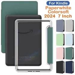 2024 Acrylic Case For Kindle Paperwhite 12th Generation and Colorsoft 7 Inch Model No. SA569P SA568B Protective Cover Pouch 7”