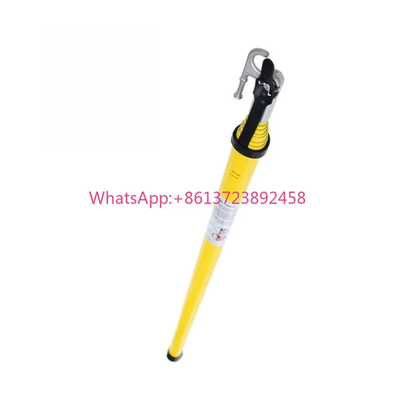 10.6 Meters 12m FRP Telescopic FRP Triangular Hot Rod Insulated Operating Rod