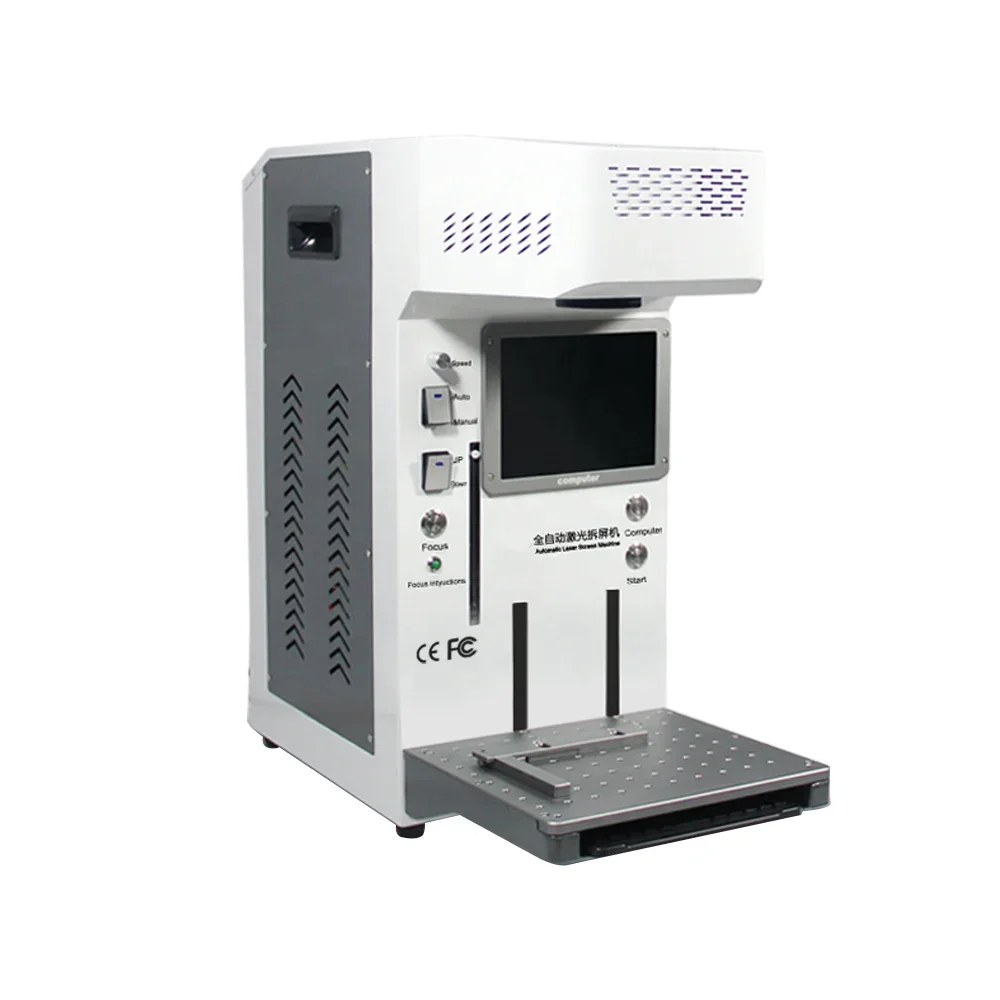 TBK 958B Back Glass Removing Machine For  With Cutting Engraving Marking Frame Separator Mobile Repair Lab Equipment