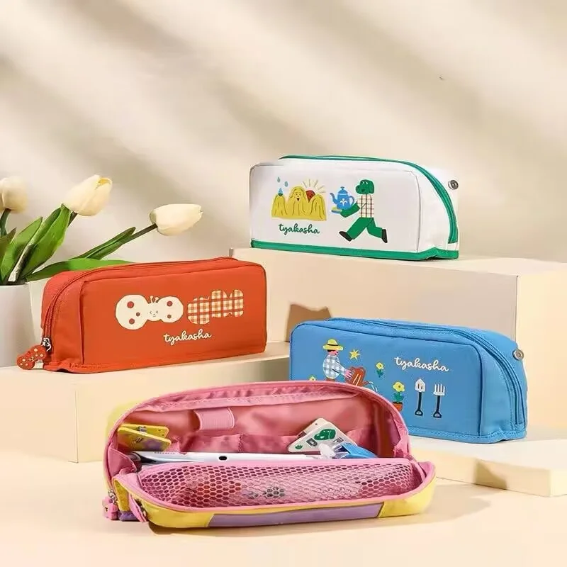 New 2023 KOKUYO & TYAKASHA Joint Name Limited Stationery Loose-leaf Notebook Pencil Case Gel Pen
