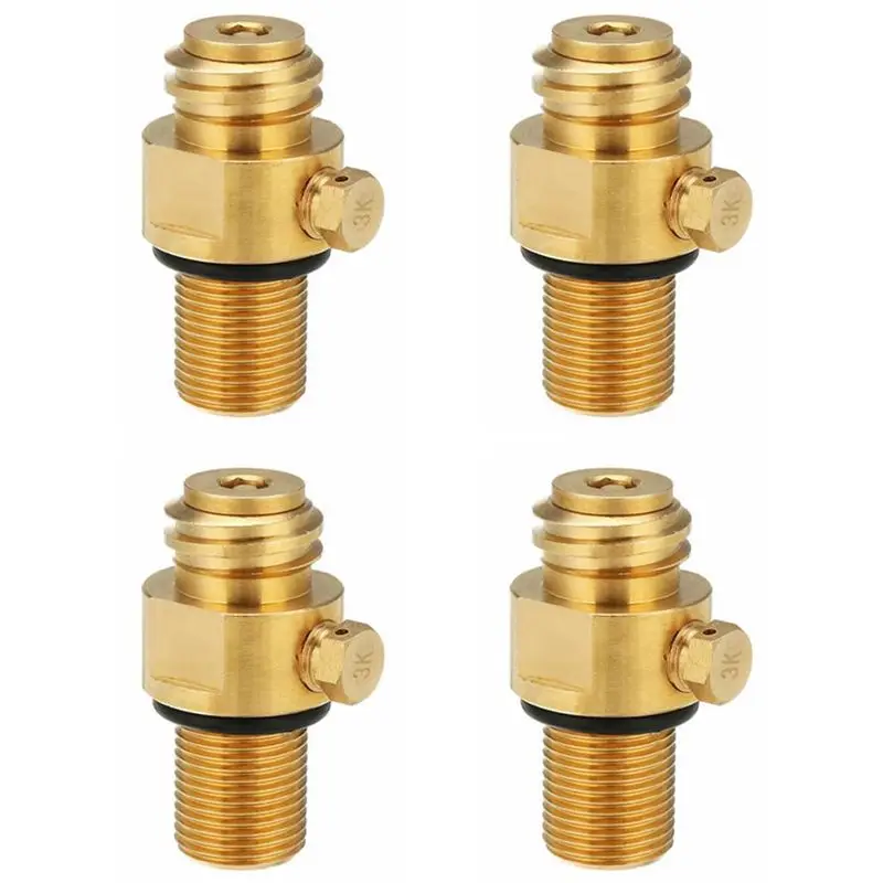 

A20F-4X M18X1.5 Refill CO2 Valve Adapter Thread Converter Replacement For Sodastream