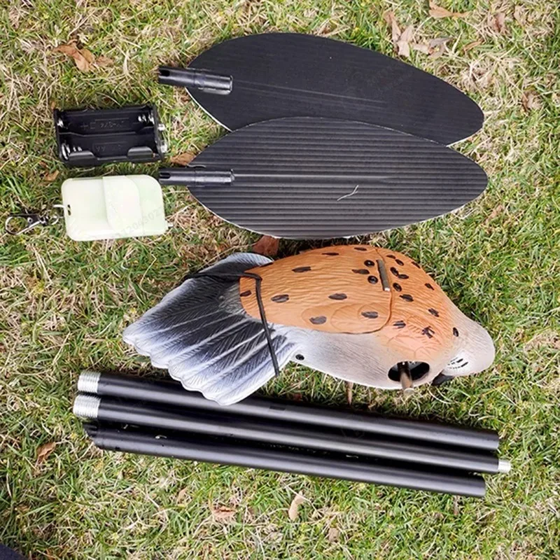 Remote Control Electric Simulation Pigeon Outdoor Garden Landscape Decoration Ornament