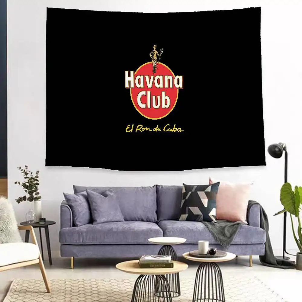 H-Havana C-Club Hanging Bohemian Tapestry Bohemian Wall Tapestries Mandala Kawaii Room Decor
