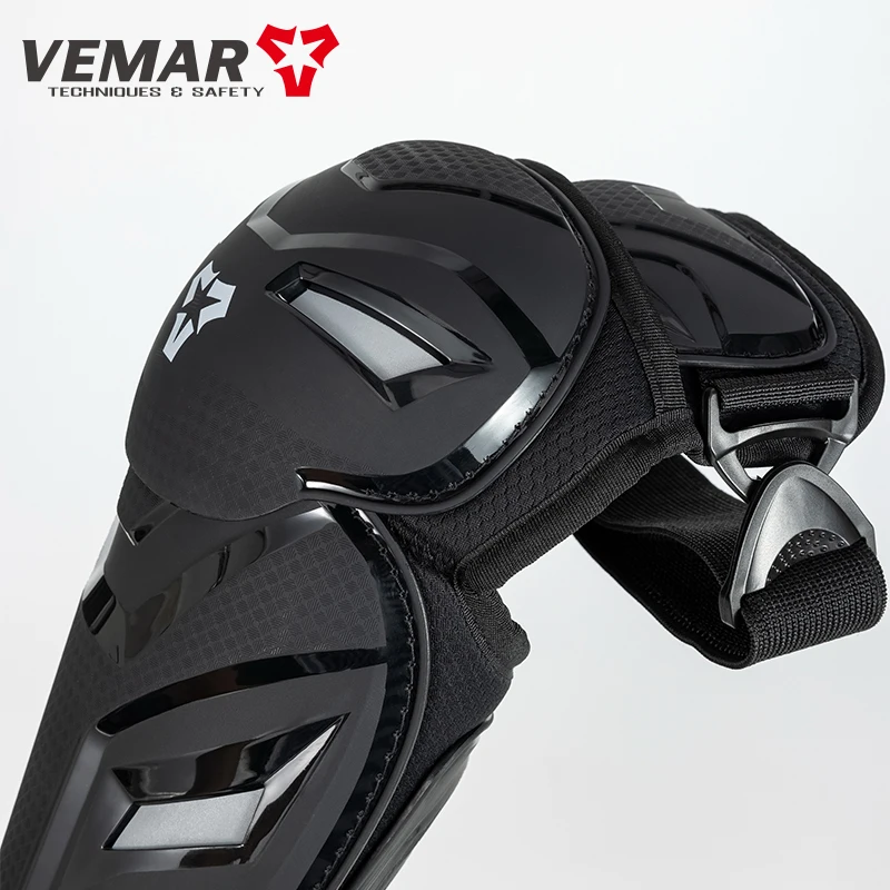 VEMAR New Adult Motorcycle Knee and Elbow Pads 4 PCS Motorcycle Bicycle Riding Sports Protective Gear Rodillera de motocicleta