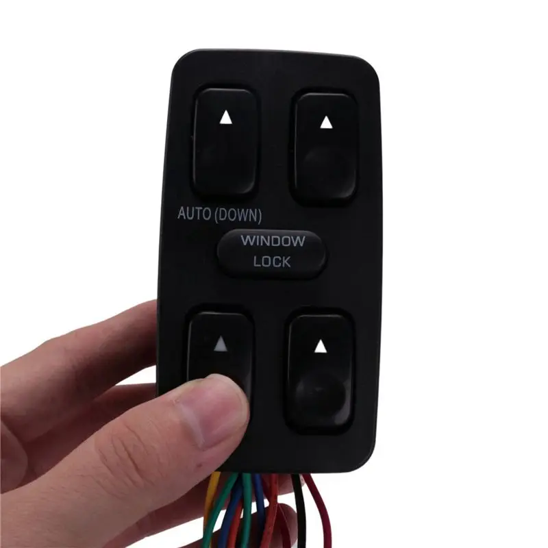 4X Front Left Driver Side Electric Power Master Window Switch 9357028001 For 1992-1994 Elantra Galloper-AS55
