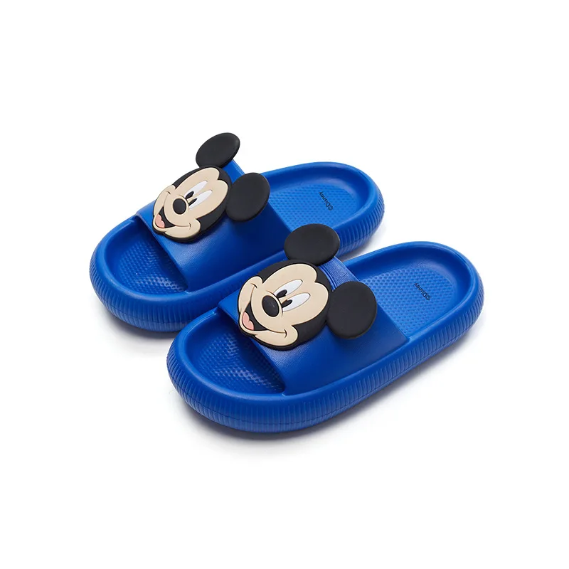 New Summer Children Sandals Kids Cartoon Minnie Toddler Boys Girls Soft Sole Shoes Anti-Slip Slippers Wearable in all seasons