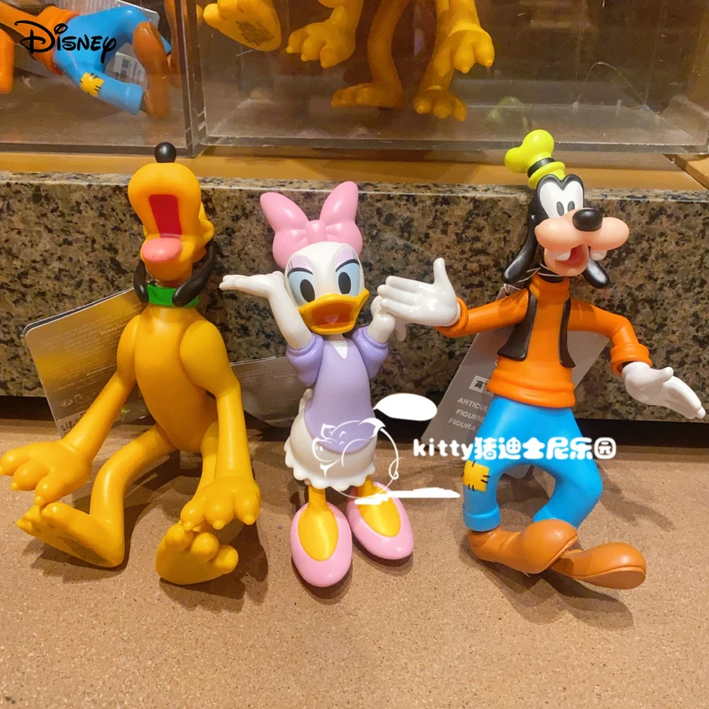 

Disney Cartoon Daisy Duck Joint Movable Cartoon Doll Toy Desktop Ornaments Action Figure Model Collection Gifts