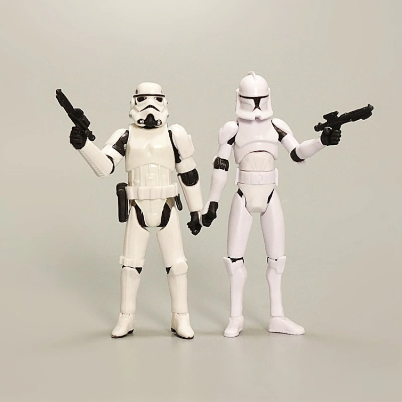 

Hasbro Star Wars Darth Vader White Clone 3.75 "action Figure Joints Can Be Used To Create A Model Gift Back To School Anime Toys