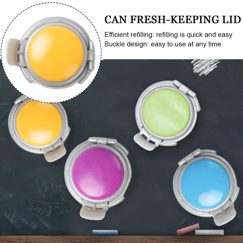 TPE Bubble Pump Can Fresh-keeping Lid Reusable Cover Safe Drink Body Friendly Enlarge Carbonated Secure Environmentally Pum S3F8