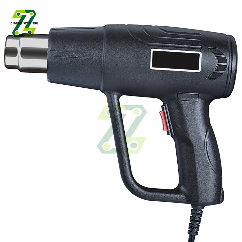 2000W 220V Electric Hot Air Gun Power Tool Heat Gun Variable Temperature Hair Dryer Heater DIY Tool