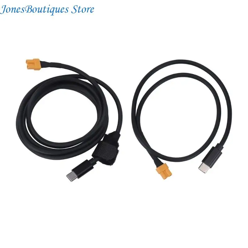 XT30 Battery Charging Cable with USB C Male Input and XT30 Female Connector for Daily XT30 Battery Pack Charging Use W8KE