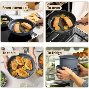 12 best sales Conjunto de utensílios de cozinha em granito - №2