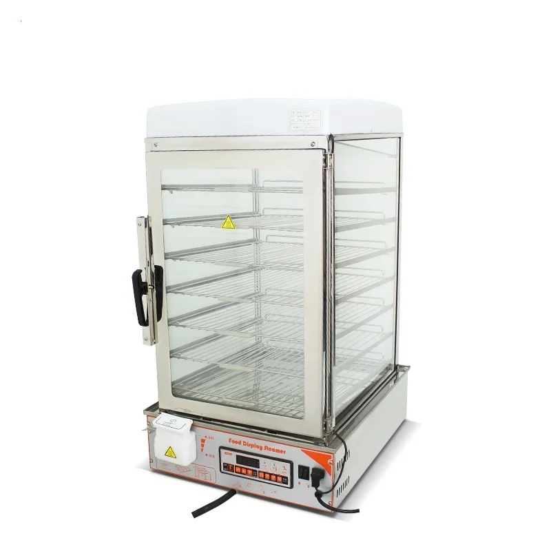 

Runsheng Electric Steamer Buns Computer Control Model Steamer High Quality Warming Showcase For West Restaurant