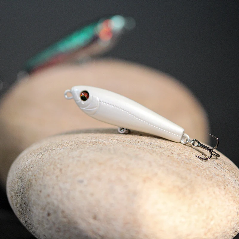 1Pcs Schwimm Mini Bleistift 45mm 2g Topwater Angeln Locken Wobbler Künstliche Kunststoff Harten Köder Für Barsch Hecht forelle Bass Tackle – Detail 26