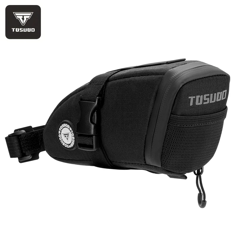 TOSUOD Fietszadeltas Mountainbike Achtertas Draagbare Waterdichte Reflecterende Racefiets Opbergtas Fietsaccessoires