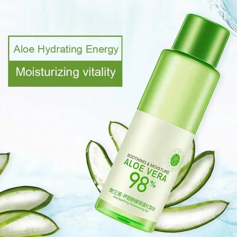 120ml Aloe Vera Face Toner  Tonic Hydration Skin Care  Pore Minimizer Oil Control Makeup Water Toner Soothing Moisture