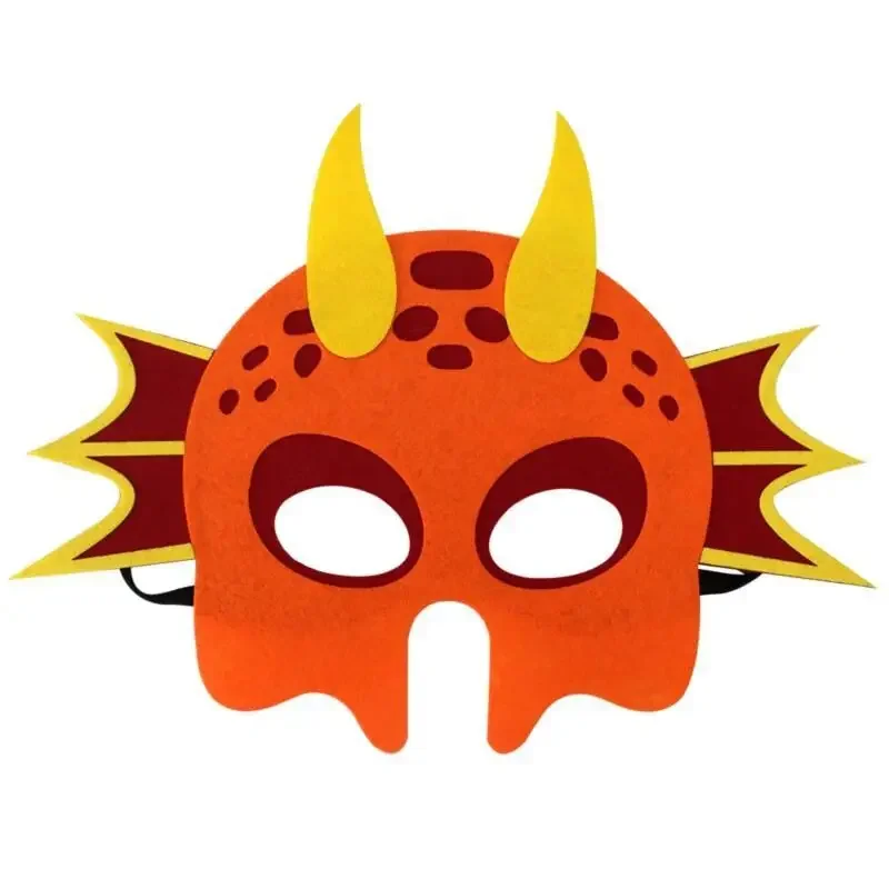SN55Dinosaur Felt Masks for Boys and Girls, Halloween Jurassic World Dino Mask, Cosplay, Birthday Dinosaur Themed Fancy  Mas$@1w