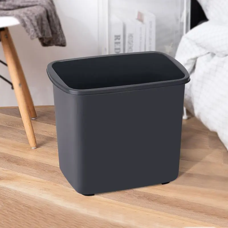 

Small Uncovered Trash Can for Kitchen Guest Room Bathroom Office Commercial Dormitory Hotel Household Personal Cleaning ...